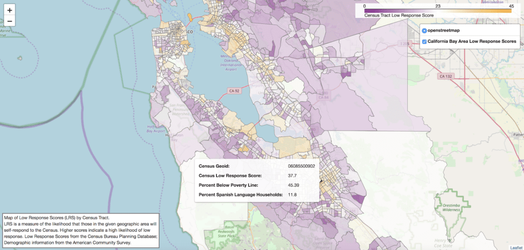 San Francisco Bay Area census tracts