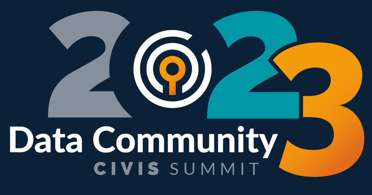 2023 Civis Summit: Data Community