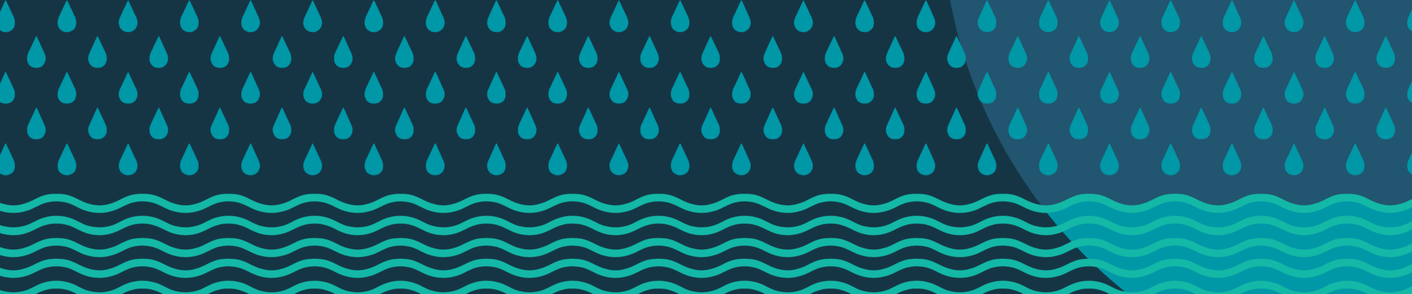 illustration of rain and flooding